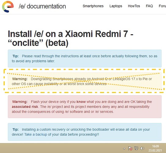 e-os-q Xiaomi-Redmi7-onclite