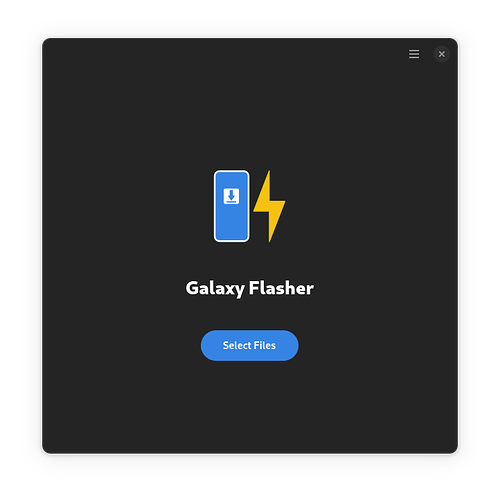 galaxy-flasher-start-page-dark