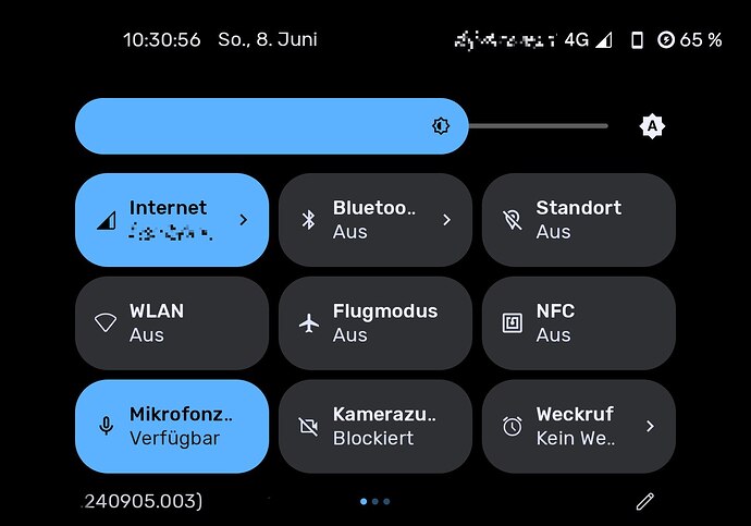 Three signal strength symbols bug - extended