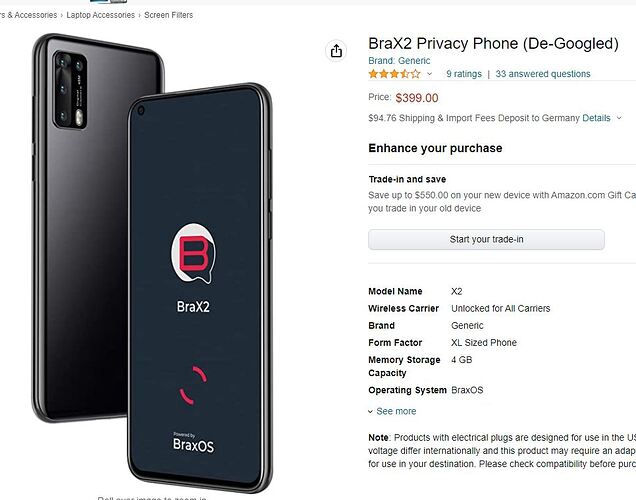 2022-06-21 13_29_40-Amazon.com_ BraX2 Privacy Phone (De-Googled) _ Electronics