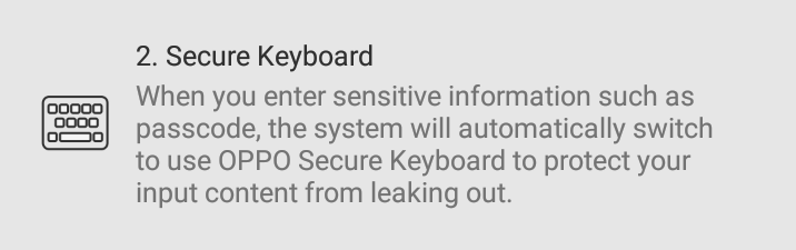 Secure Keyboard
