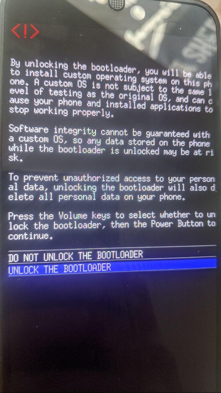 FP3 fastboot