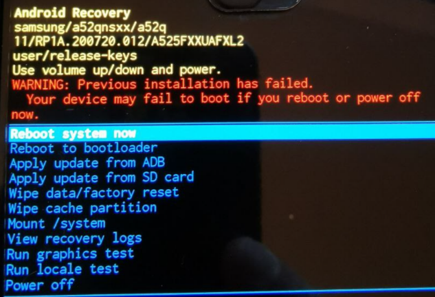 Screenshot TWRP